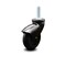 Service Caster 3 Inch Black Hooded Neoprene Rubber 5/16 Inch Threaded Stem Caster SCC SCC-TS03S310-NPRB-BK-5161810 - alternate 2